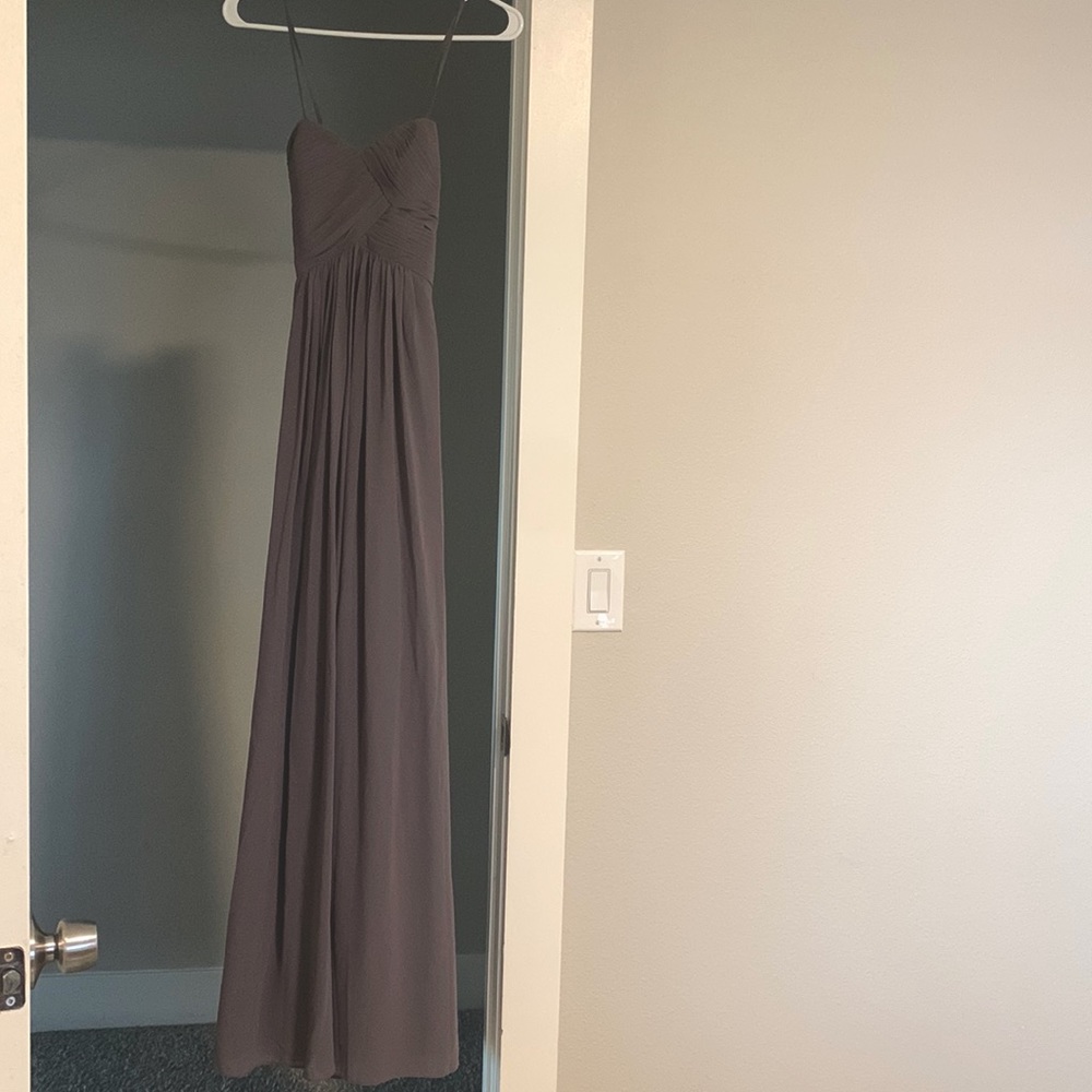 NWT! Brown/Grey ‘Dress Tells’ Formal Dress or Bridesmaid Gown